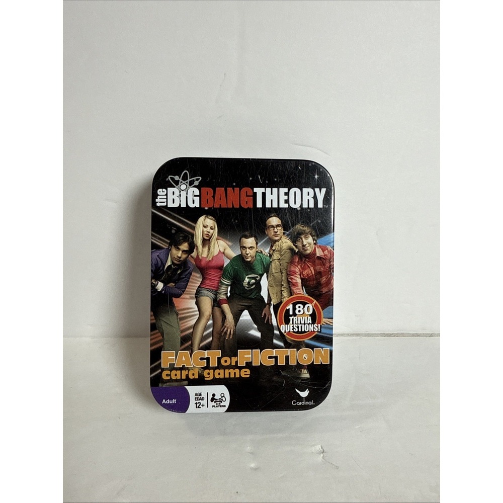 The Big Bang‎ Theory Fact or Fiction Card Game Travel Size